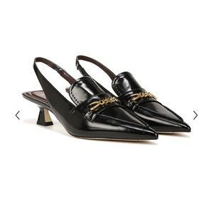 NWOB Franco Sarto Diva slingback pump in black
